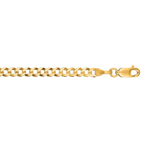 14K Gold 3.2Mm Comfort Curb Chain